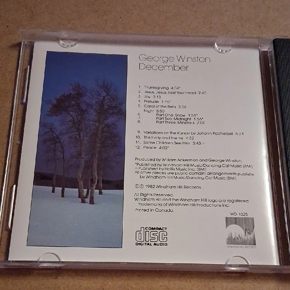 George Winston December CD - Picture 10 of 10